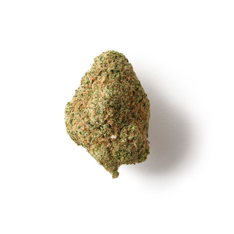 Rochanna's Amnesia Hemp Tea, Sativa-dominant, light green dense flowers, citrus haze, <0.2% THC.