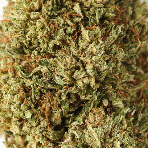 Bubba Kush CBD Flower Hemp Tea, USA hybrid strain, 17% CBD, glasshouse-cultivated, earthy and pungent.
