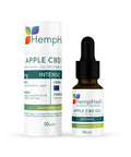 HempHash Apple 3000mg CBD Oil, CO2 extracted, organic hemp seed & coconut MCT oil, <1mg THC, high cannabis compounds.