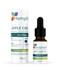 HempHash’s Apple 1000mg Full Spectrum CBD Oil: CO2 cold extracted, organic hemp seed & coconut MCT oil, <1mg THC.