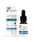Hemphash Mint 1000mg CBD Oil, CO2 extracted, organic carriers, <1mg THC, high in natural compounds.