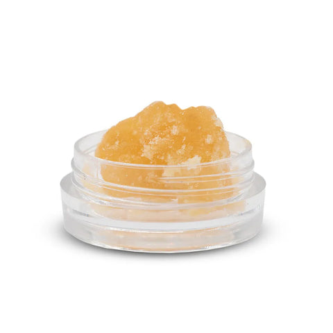 Ivory O.G Shatter CBD Extract: 95% CBD, Amber Glass-like Texture, Swiss-Made Quality