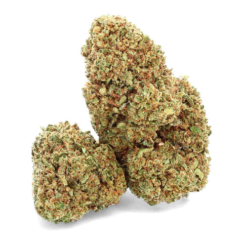 Easy Weed's Strawberry Haze CBD, small buds, 17% CBD, <0.2% THC, EU-grown, fruity-sweet aroma, for tea infusion.