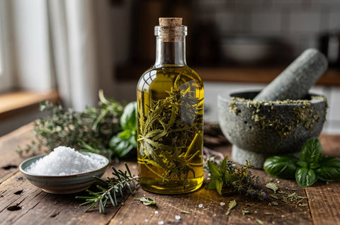 How to make cbd-infused olive oil for cooking and salads