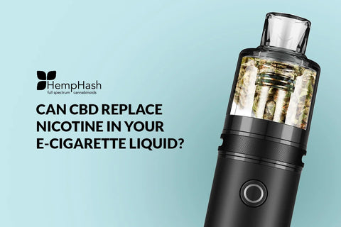 Can CBD Replace Nicotine in Your E-Cigarette Liquid?