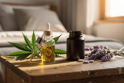 CBD vs melatonin: which one should you choose to improve your sleep?