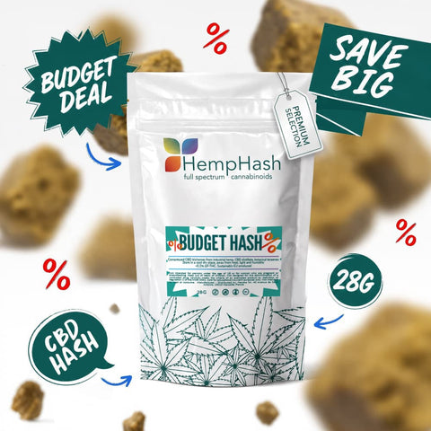 Budget CBD Hash | HempHash | 28g
