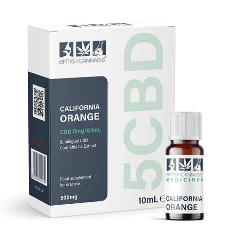 California Orange | Full Plant Extract CBD Oil | 500mg CBD (10ml)