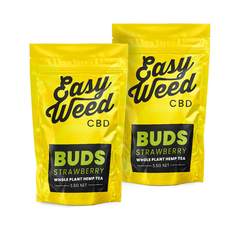 Strawberry Haze | CBD Flowers | Easy Weed | Buds | 15% CBD - HempHash