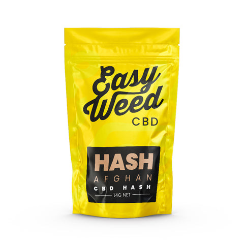 Afghan CBD Hash by Easy Weed, 41% CBD, traditional Afghan style, grown using organic methods, <0.2% THC, novelty use.