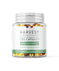 Harvest Laboratoires CBD Capsules, 1500mg, 50mg per capsule, lemon eucalyptus, organic, THC-free, for wellness.
