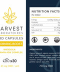 Morning Boost 750mg | CBD Capsules | Harvest