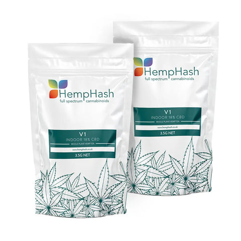 Premium indoor-cultivated indica-leaning CBD hemp flower tea with excellent trichome coverage.