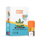 Lemonade OG CBD vape pod with 750mg broad-spectrum CBD and citrus flavour, by Orange County CBD.