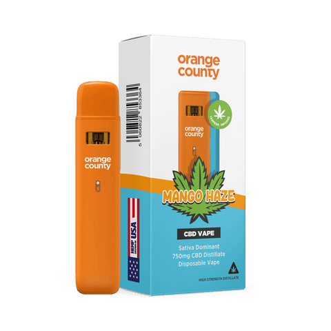 Mango Haze 750mg | 1ml Disposable CBD Vape Pen