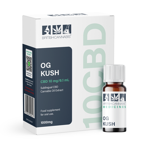 OG Kush| Full Plant Extract CBD Oil | 1000mg CBD (10ml) - HempHash