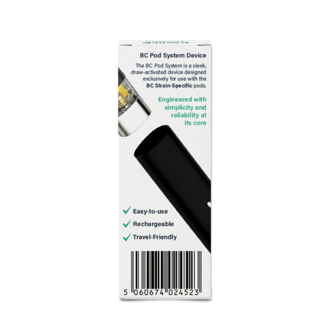1CBD Pod System rechargeable vape device compatible only with 1CBD Extract Pods