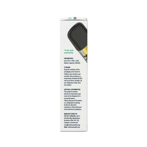 1CBD BC Pod System - HempHash