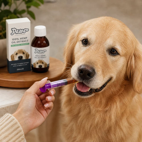 Paws | British Cannabis | 100% Hemp Oil For Dogs Extract