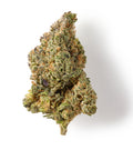 Purple Kush CBD Flower Hemp Tea with 18% CBD, floral and grape aromas, and vibrant purple hues.