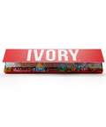 Ivory King Size ultra-thin bleached rolling papers for CBD flower and herbal blends, slow burn.