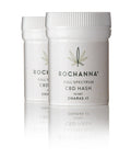 Rochanna's Charas CBD Hash, 20.336% CBD, 7.688% CBDa, toffee-coloured, with natural terpenes, <0.2% THC, for novelty use.
