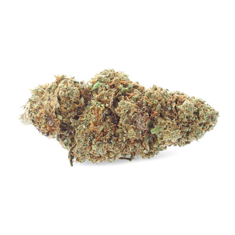 Easy Weed Harlequin 2.0 CBD Flower, 16% CBD, <0.2% THC, pine-citrus aroma, Sativa, grown using organic methods.